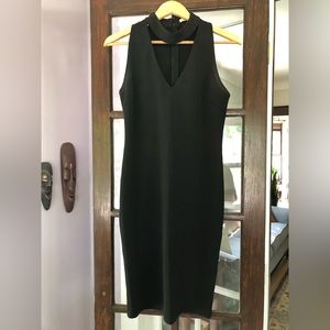 High neck black dress - only worn once